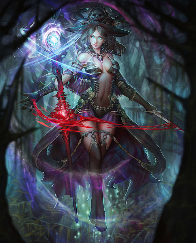 create  your dnd character art in my way