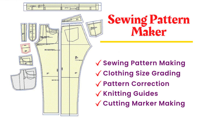Provide expert pattern making services for your sewing patterns by ...