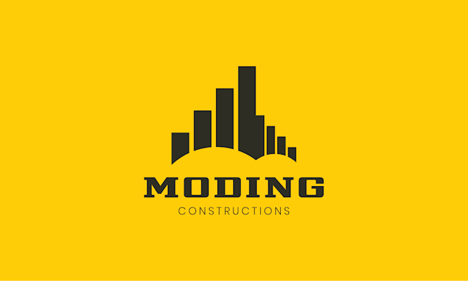 do modern minimalist geometric business logo design