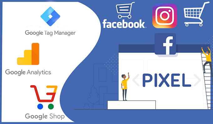 fix and setup facebook pixel and shop