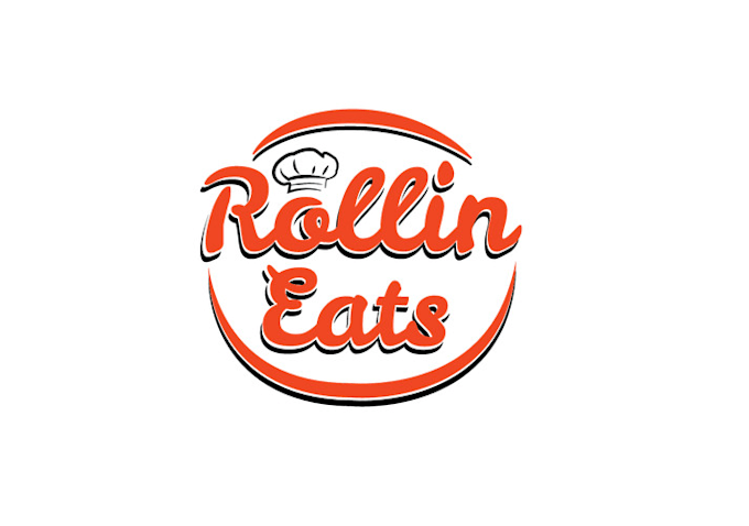 design awesome rollin eats logo