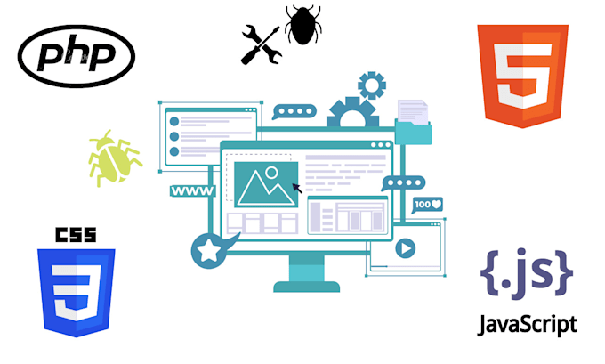 Help javascript php html css bootstrap or create website by Muaazash ...