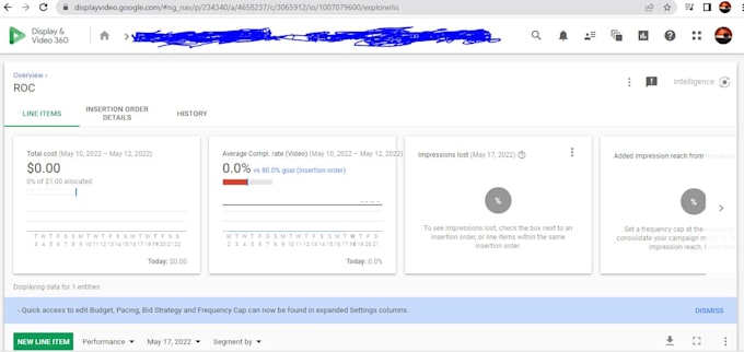 create your dv360 account asap