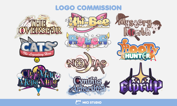make a logo for vtuber