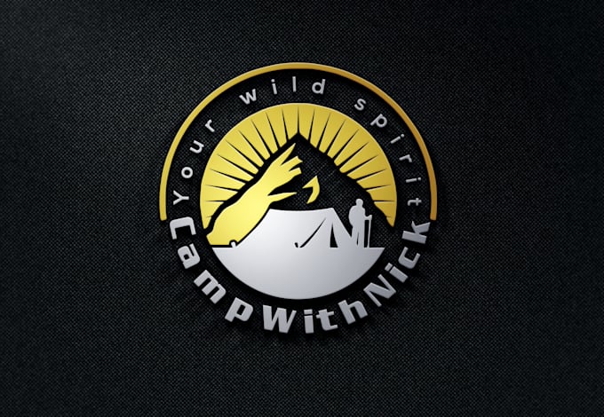 do adventure hiking tourism transport logo design