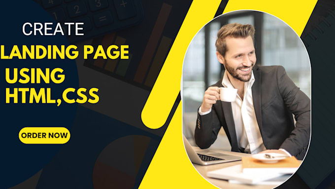 Do responsive html css landing page design by Vision_webs | Fiverr