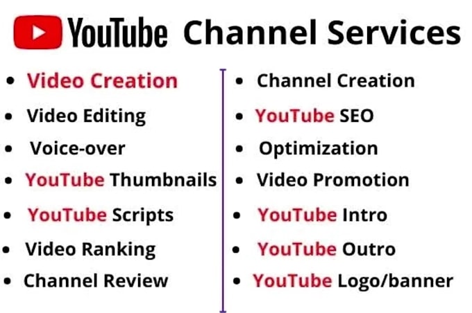 be your youtube video content creator