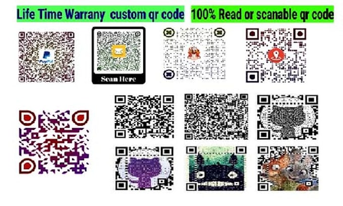make product barcodes and custom qr code
