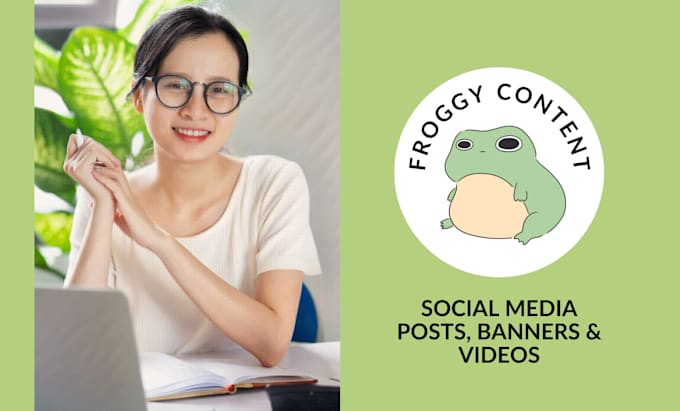 create social media posts and content