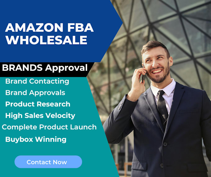 Be your amazon fba wholesale va ,brandapproval product research by
