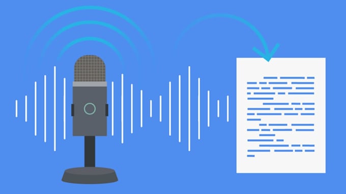 turn your audio into a text document