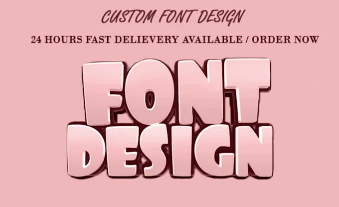 create custom fonts and handwriting typograpy in 2 hour