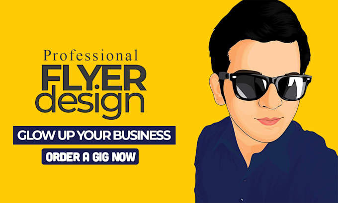 design a creative printable or digital flyer and poster