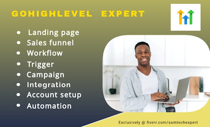 design your gohighlevel landing page, ghl website