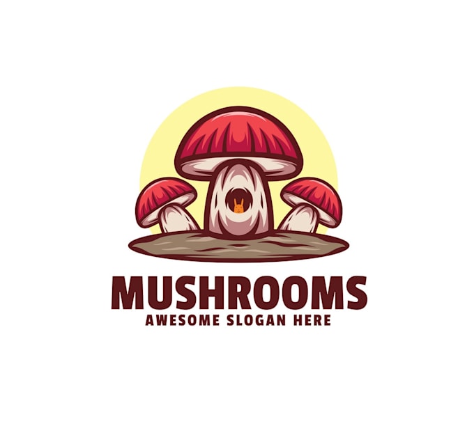 Do make an modern unique outstanding mushroom logo by Lilith_harrison