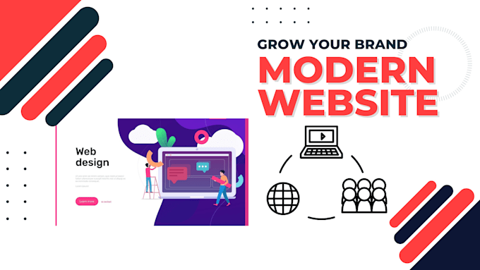 Design modern responsive website with html css bootstrap 5 by ...