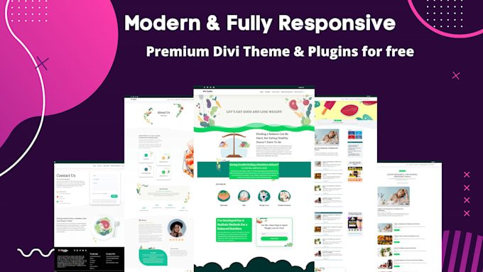 build a stunning divi theme wordpress website, fast and SEO optimized
