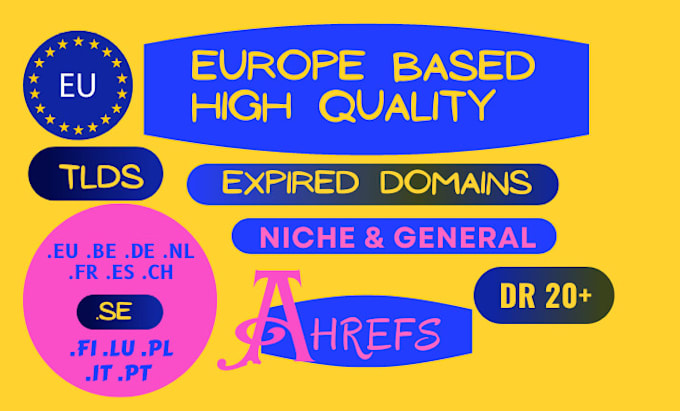 provide europe based high qualitative expired domains