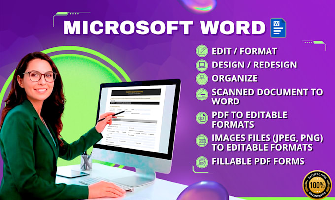 edit, format and design your microsoft word documents