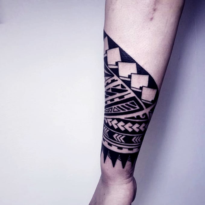 Create custom and detailed tribal tattoo design by Inertcipi | Fiverr