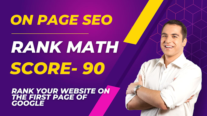 set up rank math SEO plugin with 90 score
