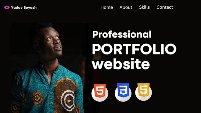 professional portfolio website design