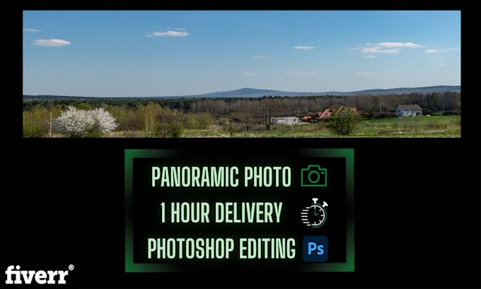 stich your photos into one big panoramic photo