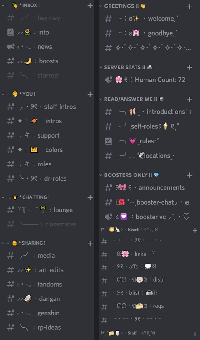 create a fully kitted discord server