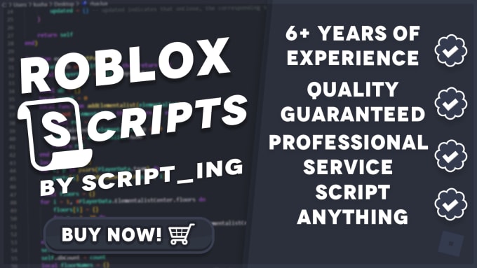Script for you on roblox as a professional by Script_ing | Fiverr