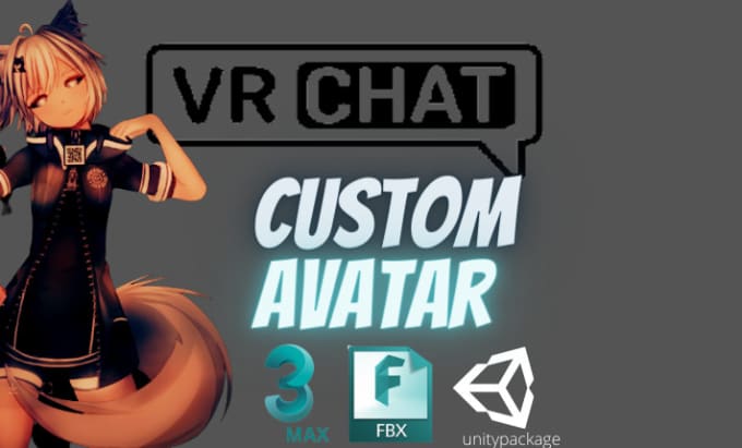 Create and design 3d model, custom vrchat ,furry avatar by Olive_anime ...