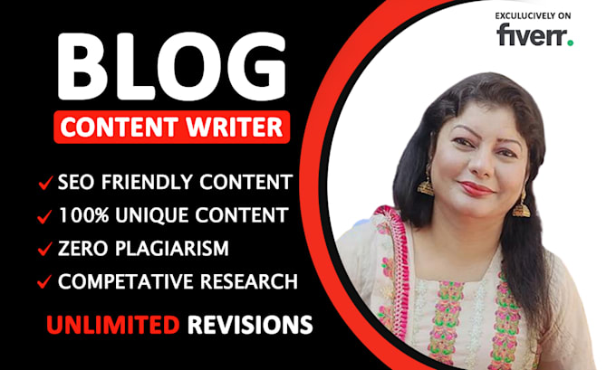 be your SEO blog content writer