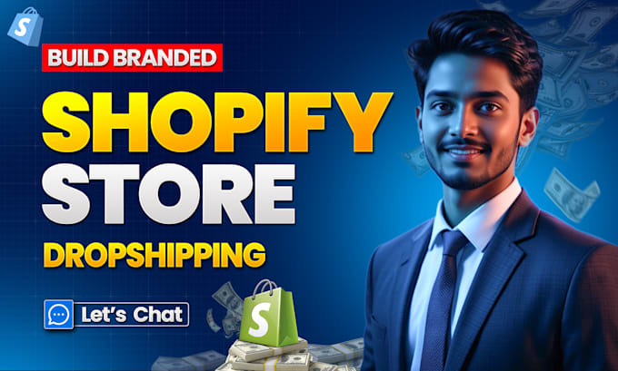 build ecommerce website shopify for shopify dropshipping or build shopify store
