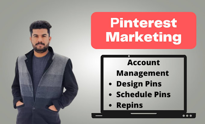 be your professional pinterest marketing manager and content creator