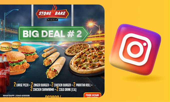 design instagram carousel post, facebook ads, posts
