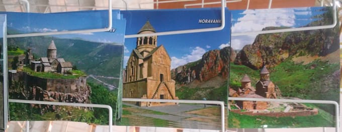 send a postcard from yerevan, armenia to anywhere
