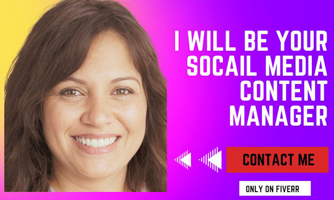 be your monthly social media manager and content creator