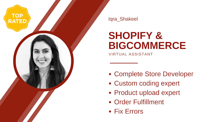 be bigcommerce shopify helper for development product entry