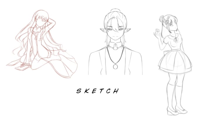 Make a character commission for you by Mariachu914 | Fiverr