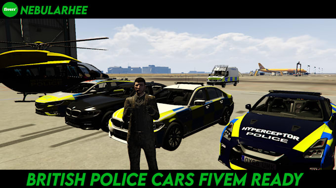 make you a fivem ready british police cars pack