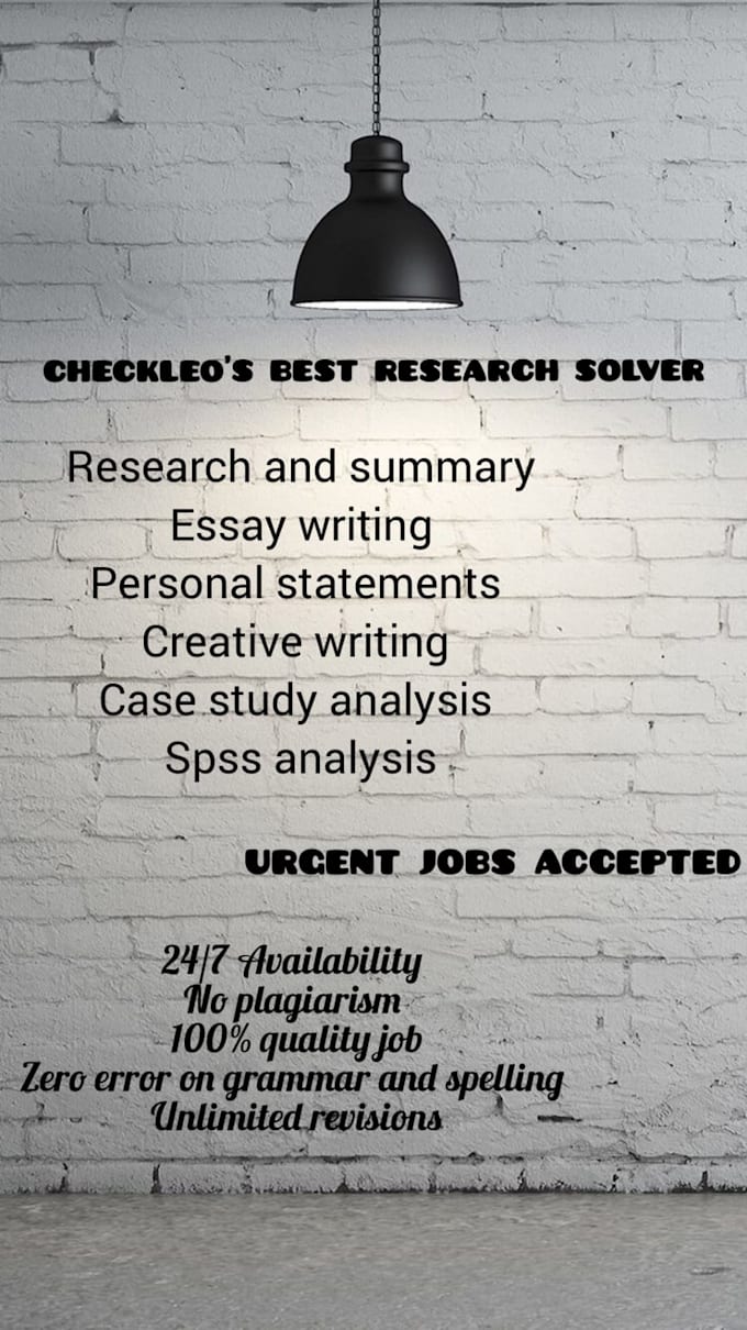 do quality research, case study analysis, ssps analysis and summary writing