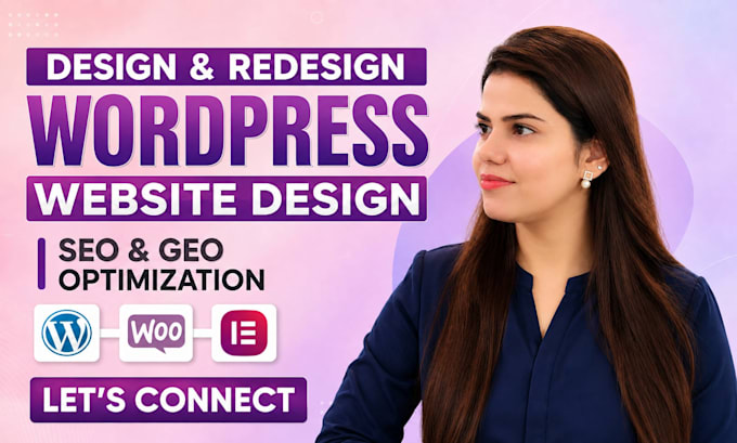 design and develop a professional custom wordpress website