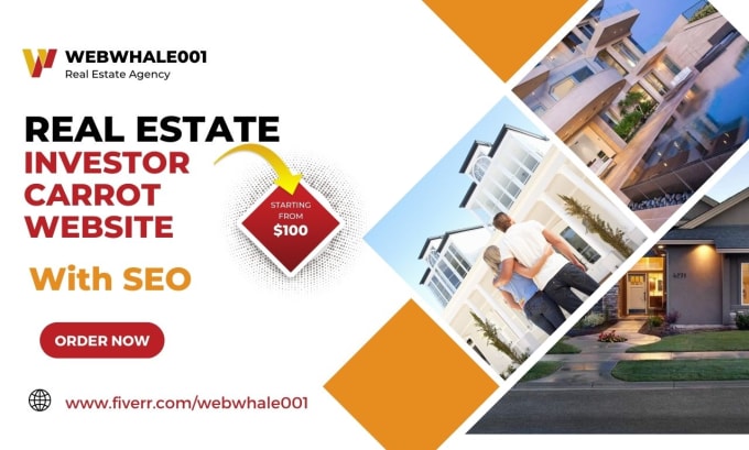 Design real estate investor website investor carrot website real estate