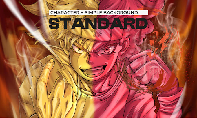 do concept art, character design, manga page