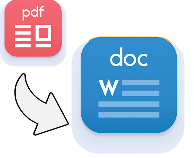 Convert pdf or images to word fast and accurate by Fiverr