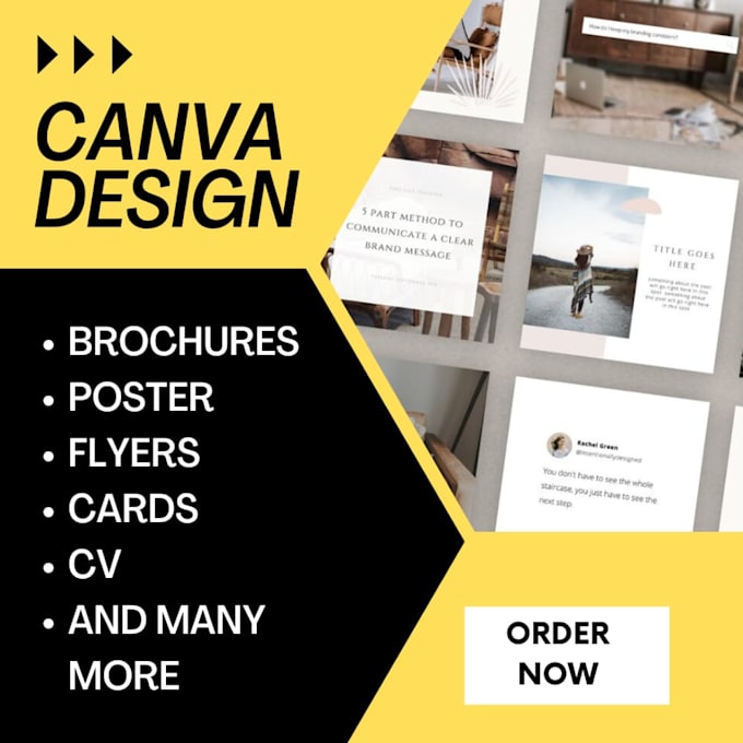 Design flyer, poster, banner, social media post ebook cover in canva by ...