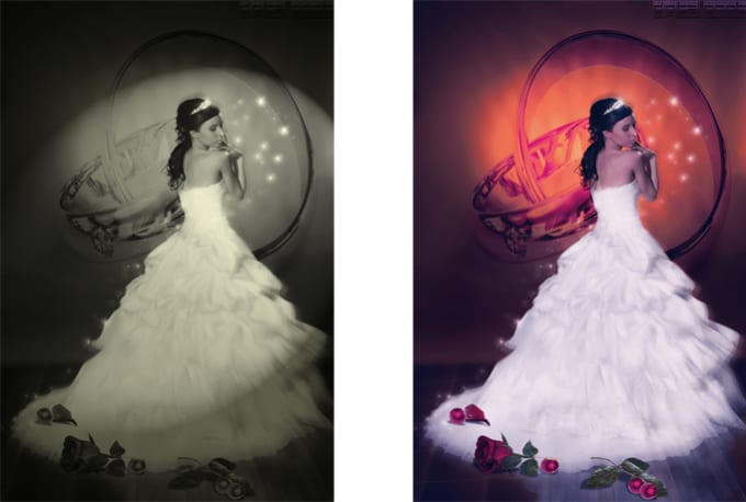 editing your wedding photography different models