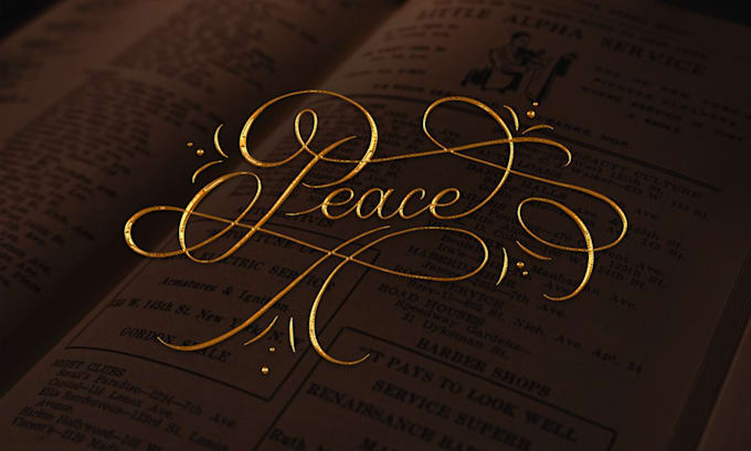 write anything in copperplate calligraphy