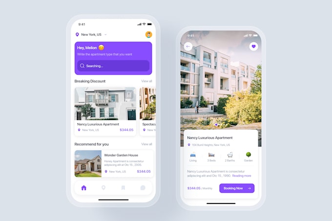 Get an amazing ui ux design for your mobile apps in figma by Walaa596 ...