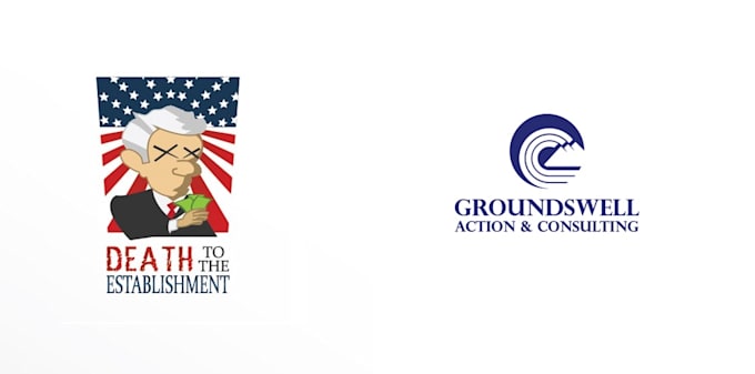 unique political and campaign logo with free source file