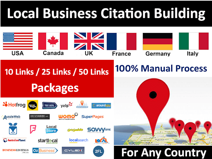 do local business citations building, local directory listings